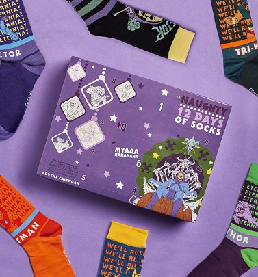 Naughty Masters of the Universe Skeletor Sock Advent Calendar Naughty Masters of the Universe Skeletor Sock Advent Calendar