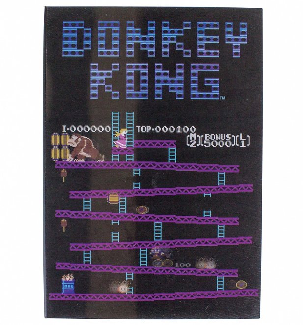 Nintendo Donkey Kong Lenticular Notebook Nintendo Donkey Kong Lenticular Notebook