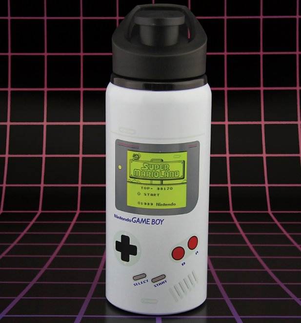 Nintendo Game Boy Water Bottle