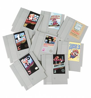 Nintendo NES Cartridge Coasters Nintendo NES Cartridge Coasters