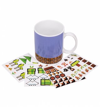 Nintendo Super Mario Brothers Build A Level Mug Nintendo Super Mario Brothers Build A Level Mug