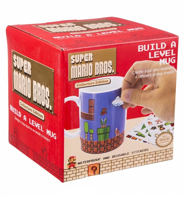 Nintendo Super Mario Brothers Build A Level Mug Nintendo Super Mario Brothers Build A Level Mug