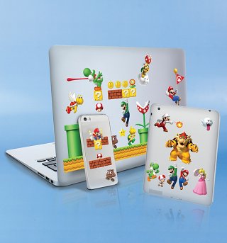 Nintendo Super Mario Brothers Gadget Decals Nintendo Super Mario Brothers Gadget Decals