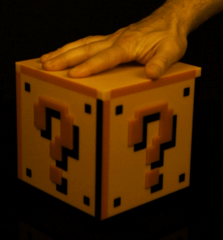 Nintendo Super Mario Brothers Question Block Light Nintendo Super Mario Brothers Question Block Light