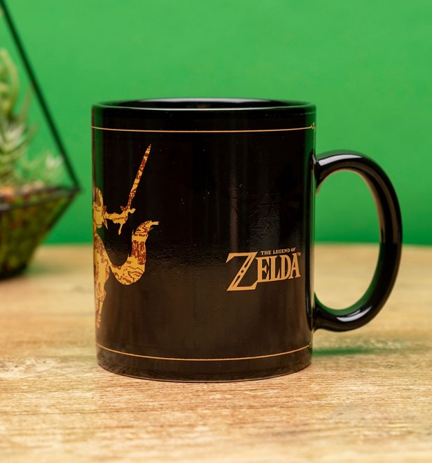 Nintendo The Legend of Zelda Heat Change Mug