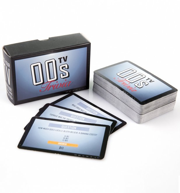 Noughties TV Trivia Cards Noughties TV Trivia Cards