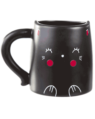 Oh K! Heat Changing Cat Mug Oh K! Heat Changing Cat Mug