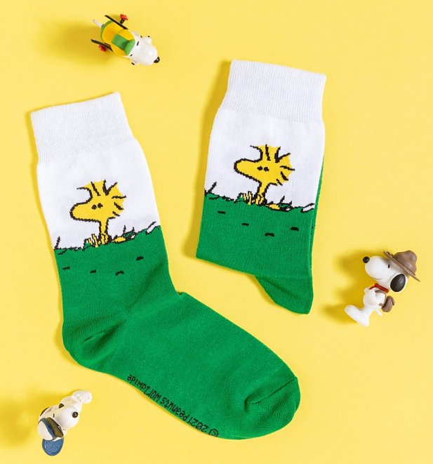 Organic Peanuts Woodstock Socks from Dedicated