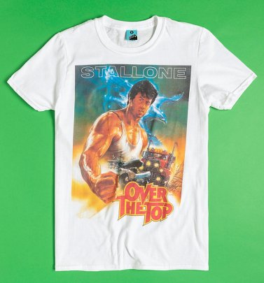 Over The Top Movie Poster White T-Shirt Over The Top Movie Poster White T-Shirt