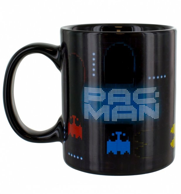 Pac-Man Neon Heat Change Mug Pac-Man Neon Heat Change Mug