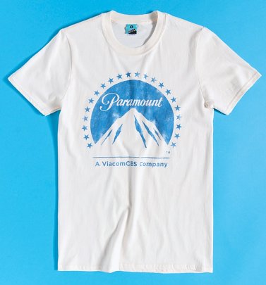 Paramount Logo Ecru T-Shirt
