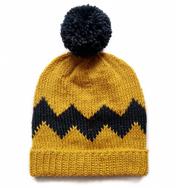 Peanuts Charlie Brown Hat Knitting Kit from Stitch & Story