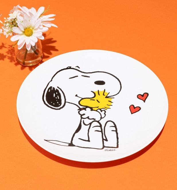 Peanuts Snoopy Hug Vegan China Platter Peanuts Snoopy Hug Vegan China Platter