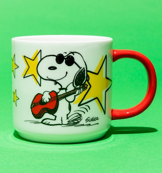 Peanuts Snoopy Rock Star Mug Peanuts Snoopy Rock Star Mug