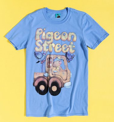 Pigeon Street Long Distance Clara Blue T-Shirt Pigeon Street Long Distance Clara Blue T-Shirt
