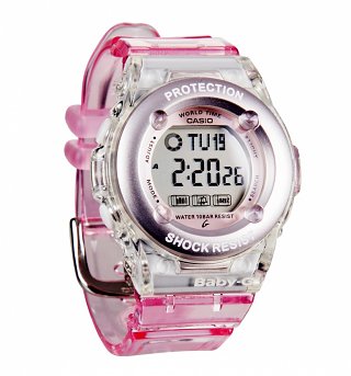 Pink Baby-G Resin Strap Digital Watch BG-1302-4ER Pink Baby-G Resin Strap Digital Watch BG-1302-4ER