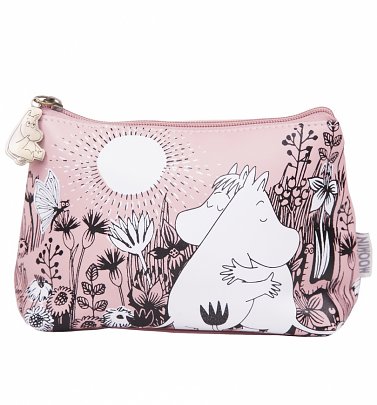 Pink Moomins Love Make Up Bag from House of Disaster Pink Moomins Love Make Up Bag from House of Disaster