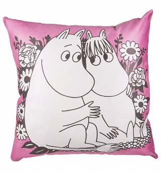 Pink Moomintroll And Snork Maiden Cuddle Moomins Cushion Pink Moomintroll And Snork Maiden Cuddle Moomins Cushion