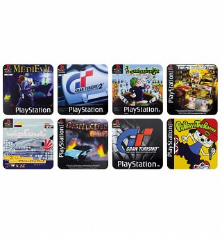 PlayStation Game Set Of 4 Coasters PlayStation Game Set Of 4 Coasters