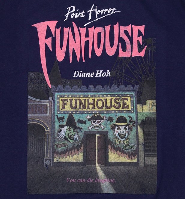 Point Horror Funhouse Oxford Navy Sweater Point Horror Funhouse Oxford Navy Sweater