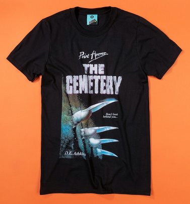 Point Horror The Cemetery Black T-Shirt Point Horror The Cemetery Black T-Shirt