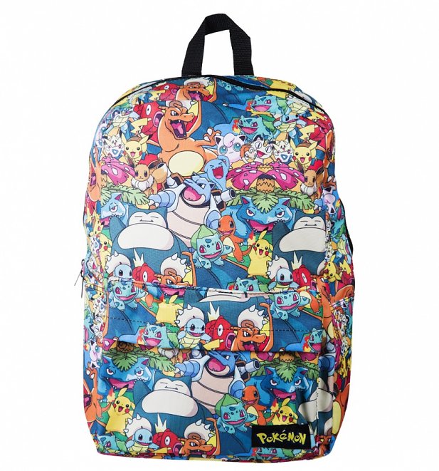 Pokemon Characters All Over Print Backpack