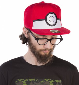Pokemon Pokeball Baseball Cap Pokemon Pokeball Baseball Cap