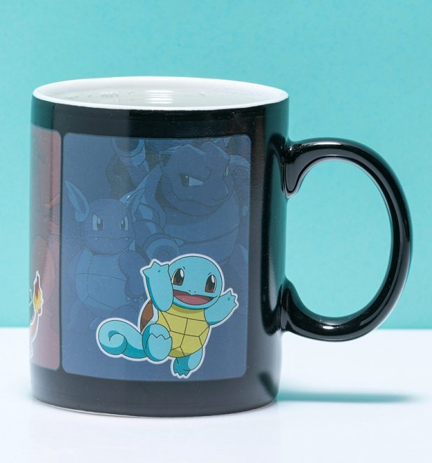 Pokemon Starter Heat Change Mug Pokemon Starter Heat Change Mug