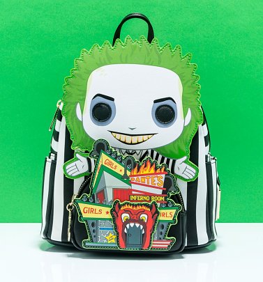 Pop by Loungefly Beetlejuice Dantes Inferno Mini Backpack Pop by Loungefly Beetlejuice Dantes Inferno Mini Backpack