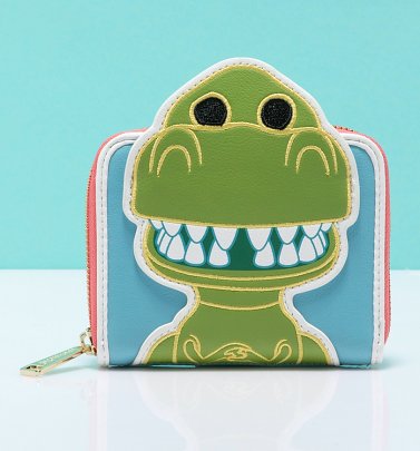 Pop by Loungefly Disney Pixar Toy Story Rex Zip Around Wallet Pop by Loungefly Disney Pixar Toy Story Rex Zip Around Wallet