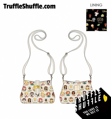 Pop by Loungefly Disney Princess Circles Crossbody Bag Pop by Loungefly Disney Princess Circles Crossbody Bag