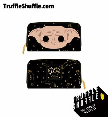 Pop by Loungefly Harry Potter Dobby Head Zip Around Wallet Pop by Loungefly Harry Potter Dobby Head Zip Around Wallet