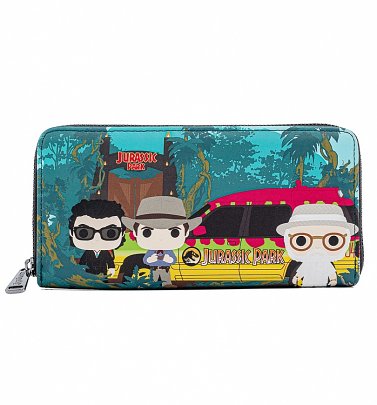 Pop by Loungefly Jurassic Park Gates Zip Around Wallet Pop by Loungefly Jurassic Park Gates Zip Around Wallet