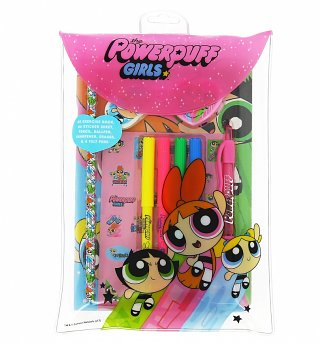 Powerpuff Girls Filled Stationery Wallet Powerpuff Girls Filled Stationery Wallet