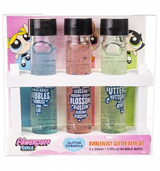 Powerpuff Girls Glitter Bubble Bath Test Tube Set Powerpuff Girls Glitter Bubble Bath Test Tube Set