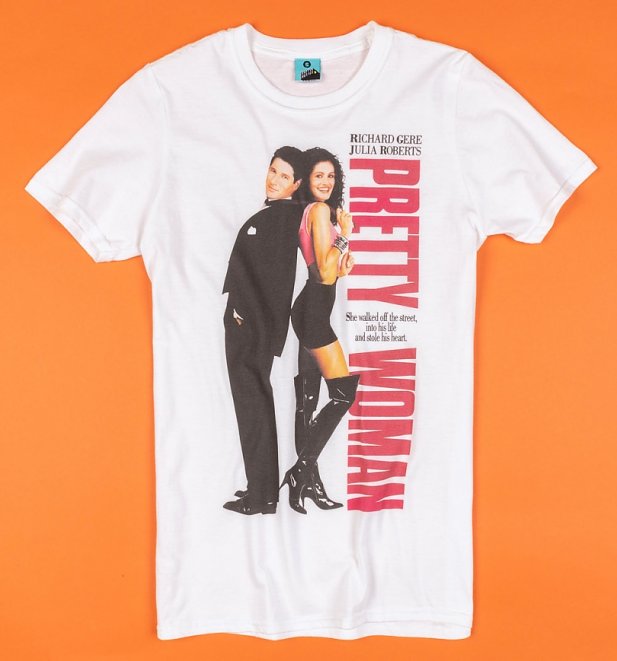 Pretty Woman Movie Poster White T-Shirt