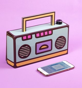 Pusheen DIY Boombox Speakers Pusheen DIY Boombox Speakers