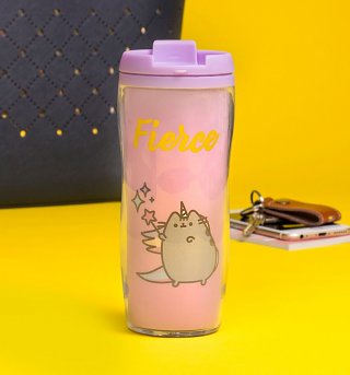 Pusheen Fierce Travel Mug Pusheen Fierce Travel Mug