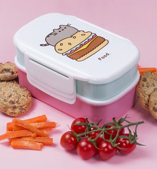 Pusheen Food Set Of 2 Lunch Boxes Pusheen Food Set Of 2 Lunch Boxes