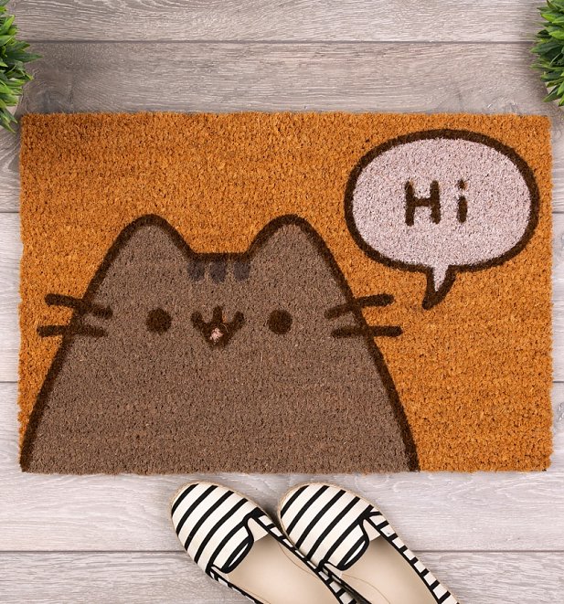 Pusheen Hi Door Mat