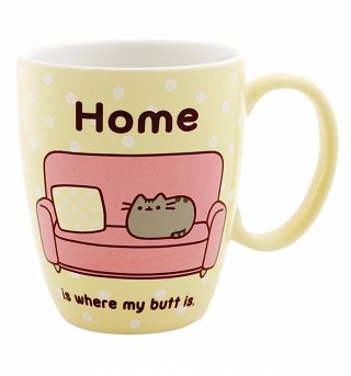 Pusheen Home Is Where My Butt Is Mug Pusheen Home Is Where My Butt Is Mug