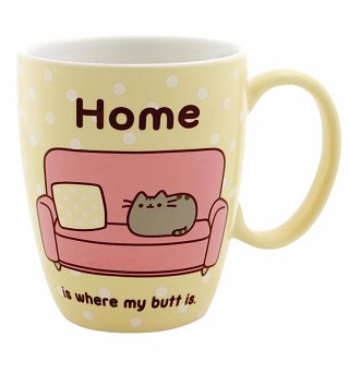 Pusheen Home Is Where My Butt Is Mug Pusheen Home Is Where My Butt Is Mug