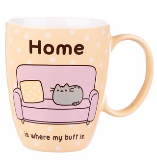 Pusheen Home Is Where My Butt Is Mug Pusheen Home Is Where My Butt Is Mug