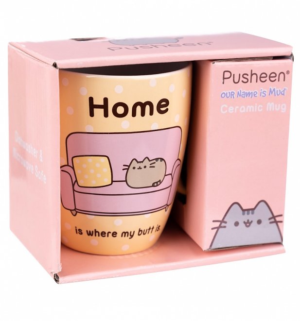 Pusheen Home Is Where My Butt Is Mug Pusheen Home Is Where My Butt Is Mug