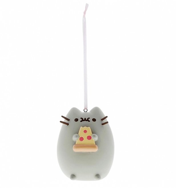 Pusheen I Love Pizza Hanging Ornament Pusheen I Love Pizza Hanging Ornament