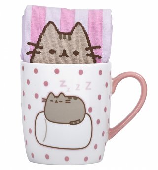 Pusheen Marshmallow Socks And Mug Gift Set Pusheen Marshmallow Socks And Mug Gift Set