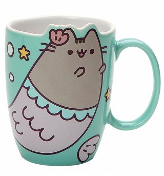 Pusheen Mermaid Shaped Mug Pusheen Mermaid Shaped Mug