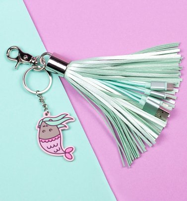 Pusheen Mermaid Tassel Charger Pusheen Mermaid Tassel Charger