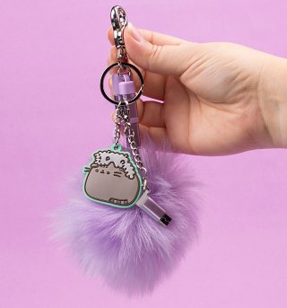 Pusheen Pom Pom Phone Charger Keyring Pusheen Pom Pom Phone Charger Keyring