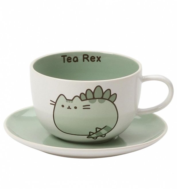 Pusheen Tea-Rex Cup and Saucer Set Pusheen Tea-Rex Cup and Saucer Set
